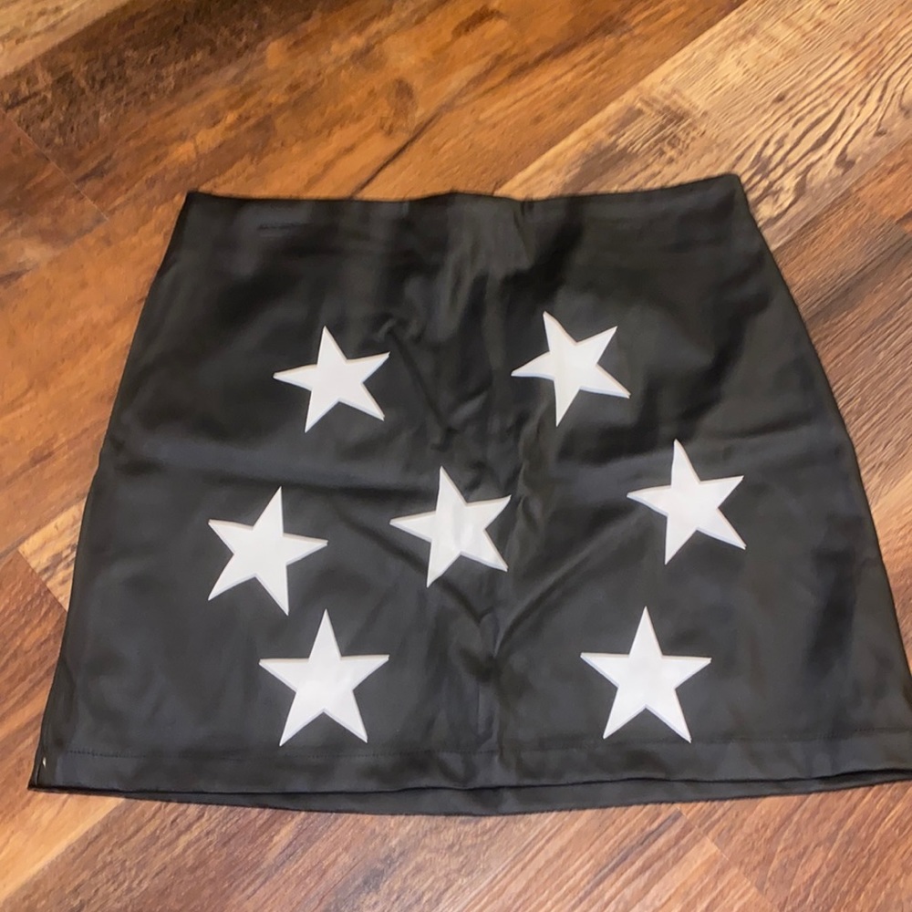 Princess Polly Faux Leather Skirt